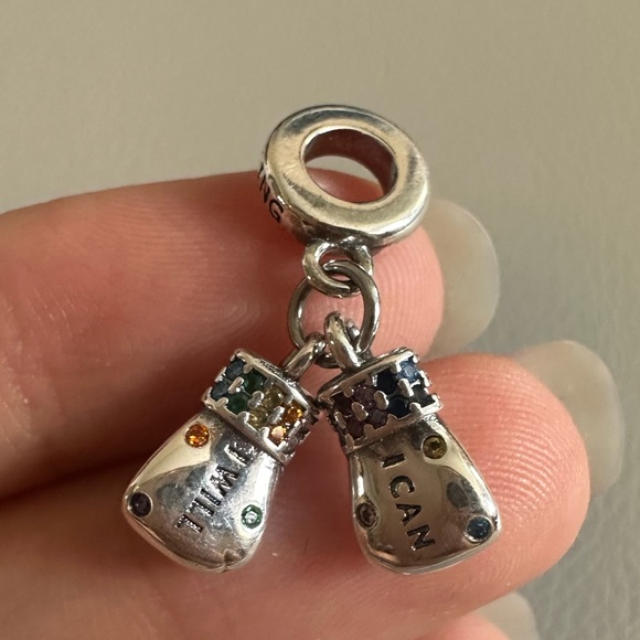 NWOT Pandora Boxing Silver Charm - Picture 4 of 13